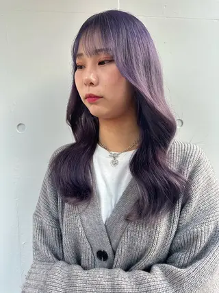 ロング カラー DAIKIベージュ 🍂レイヤーカットのヘアスタイル