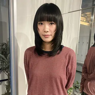 ミディアム 雛乃 ヒナノのヘアスタイル