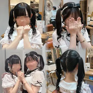 ロング ヘアアレンジ 武蔵小山駅4分🤍 セイラ モデル募集中のヘアスタイル