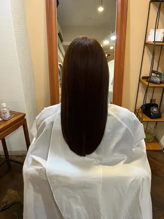 セミロング 髪質改善・美髪矯正 福村佳祐のヘアスタイル
