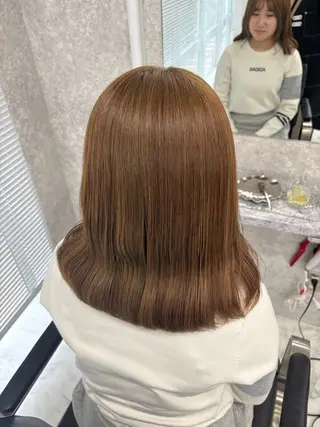 カラー キムラ ユウリのヘアスタイル