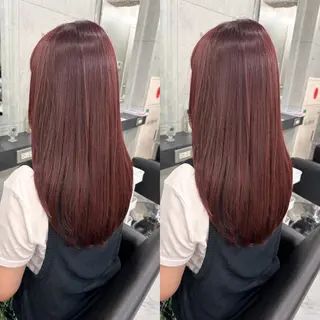 ロング カラー Endearing 銀座/レイヤーカットのヘアスタイル