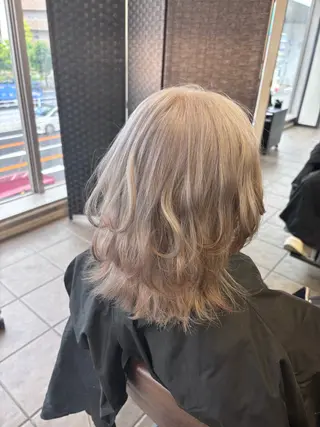 カラー ヘアアレンジ 🦄カラーモデル 募集中🦄ちえみのヘアスタイル