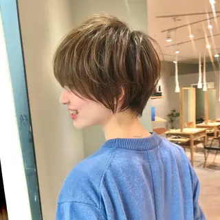ショート お悩み解決ショート/ 似合わせカット/といのヘアスタイル
