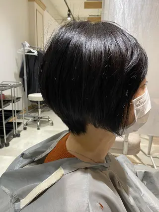 ショート 芝田 望優のヘアスタイル