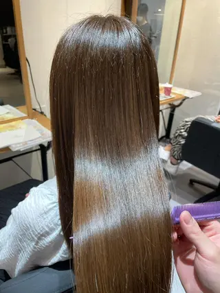 セミロング 藤田一輝 【美髪職人】のヘアスタイル