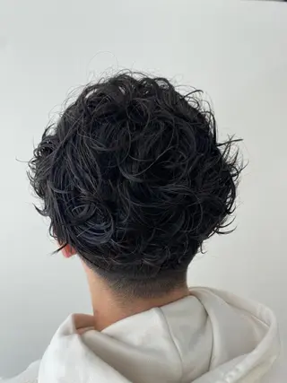 ショート パーマ マツモト シゲキのヘアスタイル
