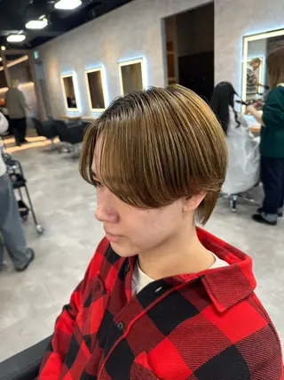 カラー メンズ 札幌メンズ指名 No. 1/光👑のヘアスタイル