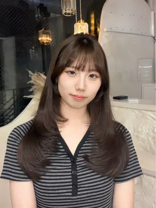 ロング XELM高崎 nearaのヘアスタイル