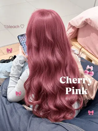 ロング カラー ヘアアレンジ 透明感カラー🎀艶髪 Anju/渋谷🎀のヘアスタイル