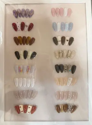 ネイル カク チカギョクのネイルデザイン