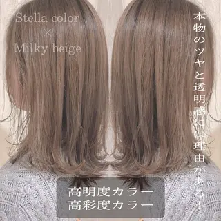 セミロング カラー 河合秀明/ショート /ボブ/レイヤーのヘアスタイル