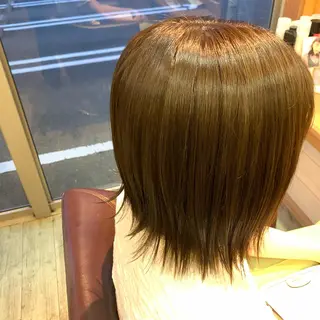 ショート カラー 石田 佳恋のヘアスタイル
