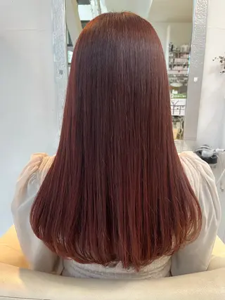 ロング カラー 柳川 玲也のヘアスタイル