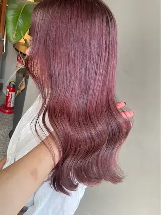 ロング う けんじょうのヘアスタイル
