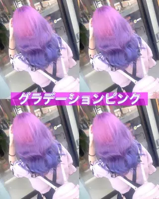 ロング カラー 町田ブリーチ特化 MANATOのヘアスタイル