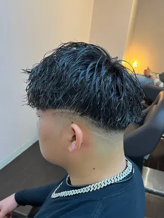 ミディアム パーマ 🌈予約の98%パ ーマ⭕️🌈福本のヘアスタイル