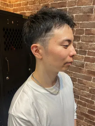 ミディアム カラー パーマ ヘアアレンジ メンズ キッズ ネイル マツエク・マツパ アイブロウ 久木原 ゆりのヘアスタイル