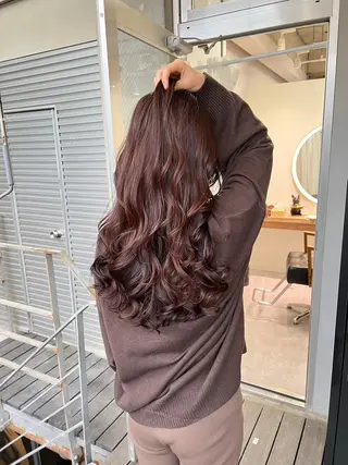 ロング パーマ 髪質改善 RYOのヘアスタイル