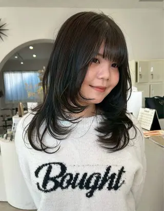 ミディアム début / みやびのヘアスタイル