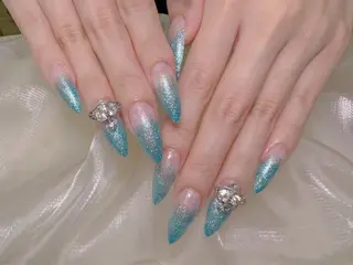 ネイル OCEAN nail パラジェル　取扱い店のネイルデザイン