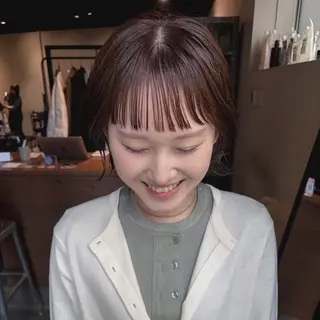 ショート メイ🩰ブリーチなし ダブルカラーのヘアスタイル
