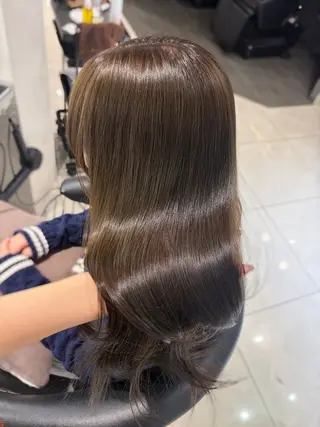ロング カラー 韓国レイヤー×モテ髪 /MITSUKI🤍のヘアスタイル