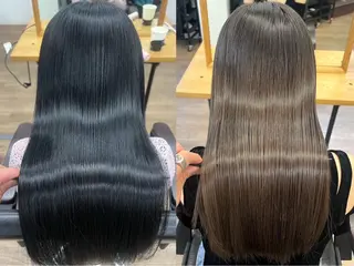 カラー 渡辺 鴻江のヘアスタイル