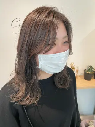 セミロング カラー 筑紫通り沿い | eNeのマツエク・マツパデザイン