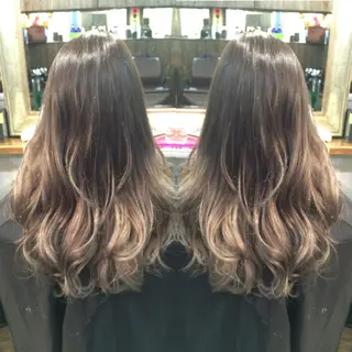 セミロング ロング カラー 🧡ショートの達人 🧡SHOのヘアスタイル