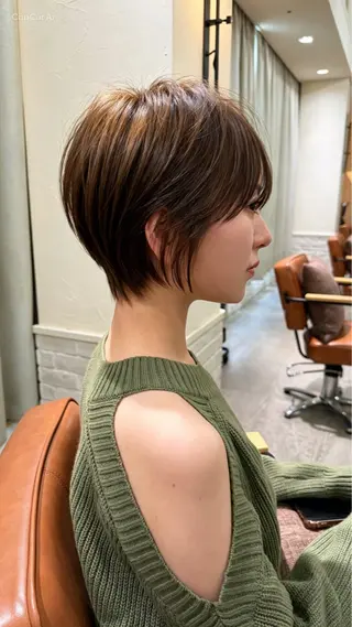 ショート 🐧銀座/ショート/ ショートボブ広瀬🐧のヘアスタイル