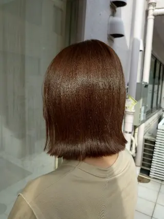 ミディアム カラー ducca/ kariyaのヘアスタイル