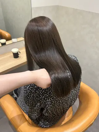 セミロング 近野 美月のヘアスタイル