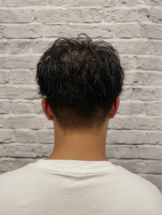 パーマ メンズ メンズカット特化💈 遠山泰輝のヘアスタイル