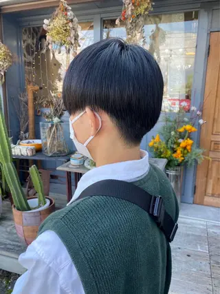 ショート メンズ メンズ特化サロン ウエダ ヒロキのヘアスタイル