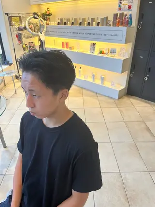 ショート メンズ 【メンズカット】 ✂️モデル募 市村のヘアスタイル