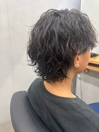 ミディアム パーマ メンズ メンズ支持率NO.1 マサキのヘアスタイル