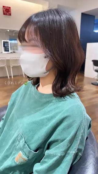 ミディアム アスナ /本日空きあり◎のヘアスタイル
