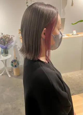 ミディアム 藤本 祥実のヘアスタイル