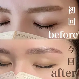 アイブロウ Li'a-eyes- 🩵のマツエク・マツパデザイン