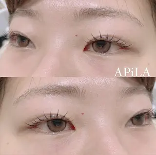 マツエク・マツパ APiLA HASHIMOTOのマツエク・マツパデザイン