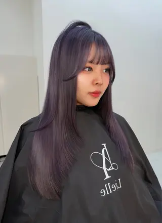 ロング 水光カラー/ブリーチ ⛓️京都/Rionのヘアスタイル