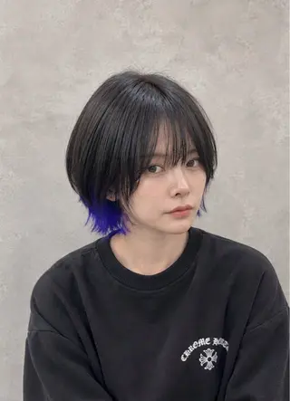 ショート カラー 【enil代表】 杉林和哉のヘアスタイル