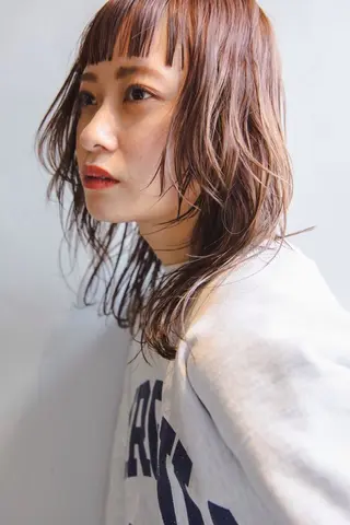 セミロング LAUREN 公式/大通のヘアスタイル
