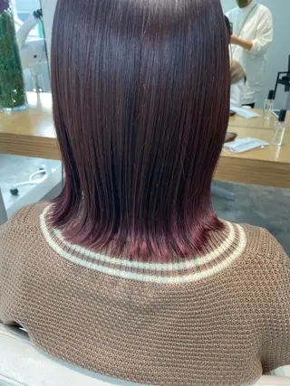 ミディアム hair salonのヘアスタイル