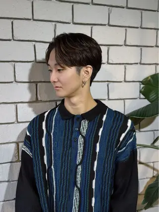 パーマ メンズ メンズ特化🌀 山田玲亜のヘアスタイル