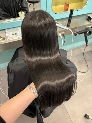 ロング Mio/韓国風/ ショートカットのヘアスタイル