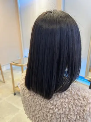 ミディアム ✨縮毛矯正✨艶髪✨️ 髪質改善✨鴻巣✨️のヘアスタイル