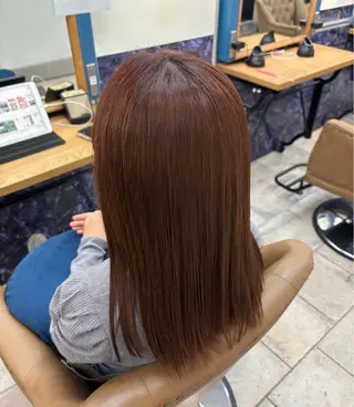 セミロング signhair chikaのヘアスタイル