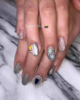 ネイル ネイルルームリッカ 𝐦𝐚𝐲𝐮のネイルデザイン